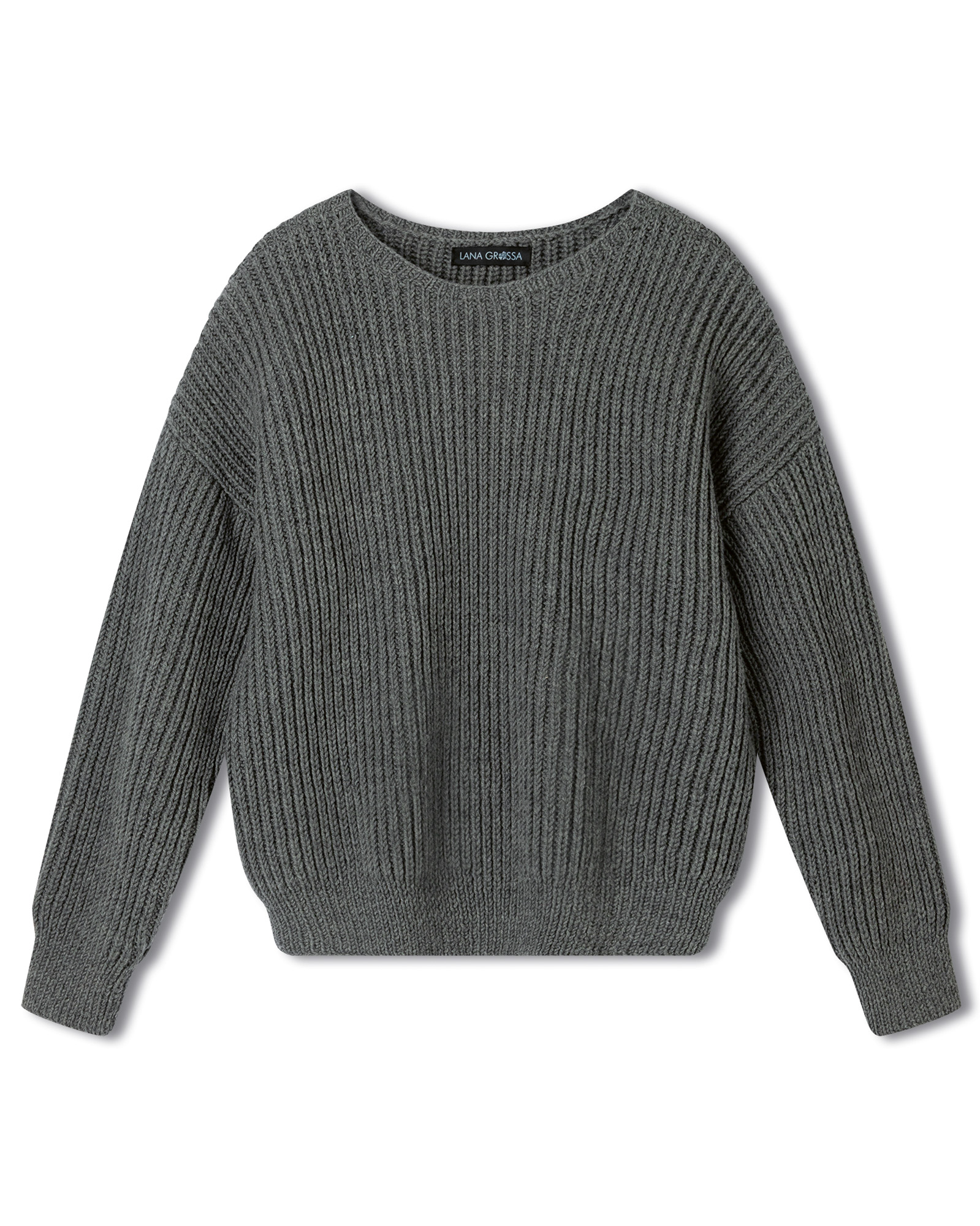 Strickset Pullover Marta I Aus Cool Wool Big Mélange Von Lana Grossa 2 Strickset Pullover Marta I Aus Cool Wool Big Mélange Von Lana Grossa – Bild 2