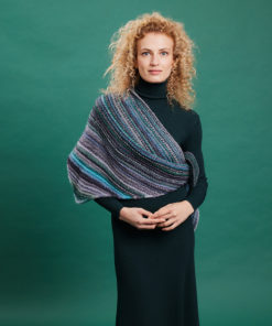 Strickset Dreiecktuch Aus Cloud Von Lang Yarns 8 Strickset Dreiecktuch Aus Cloud Von Lang Yarns – Bild 4