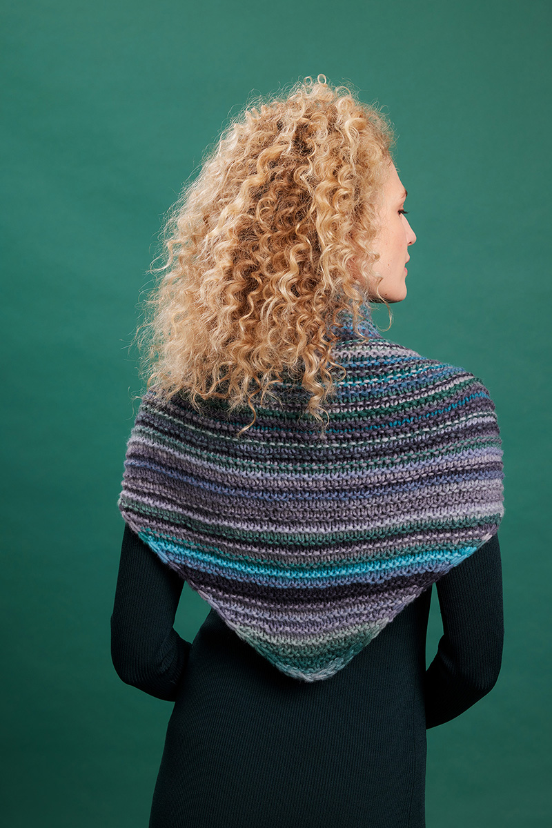 Strickset Dreiecktuch Aus Cloud Von Lang Yarns 5 Strickset Dreiecktuch Aus Cloud Von Lang Yarns – Bild 5