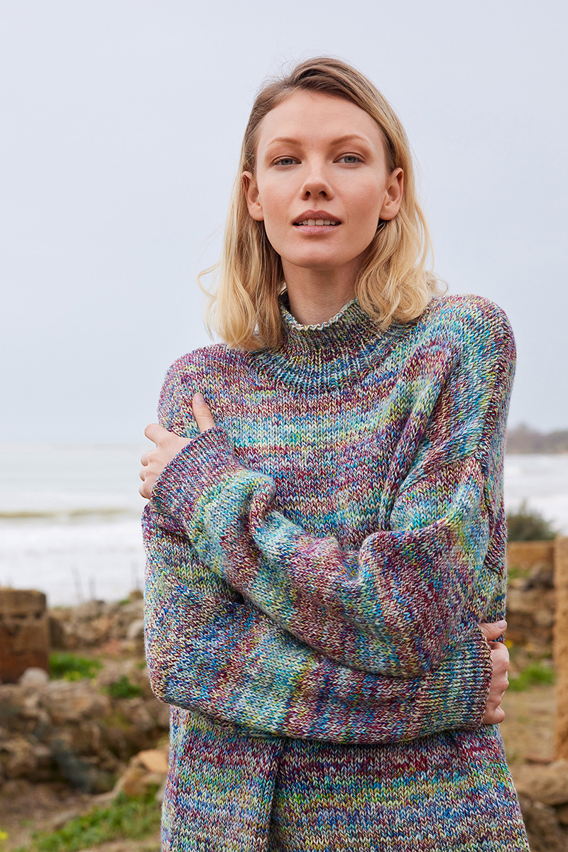 Langer Pullover - Prisma 2 Langer Pullover - Prisma – Bild 2