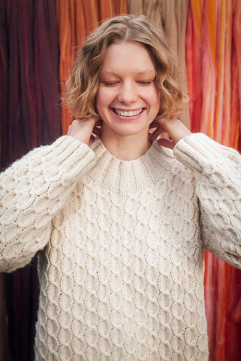 Strickset Pullover Aus Naturalis Von Lang Yarns 2 Strickset Pullover Aus Naturalis Von Lang Yarns – Bild 2